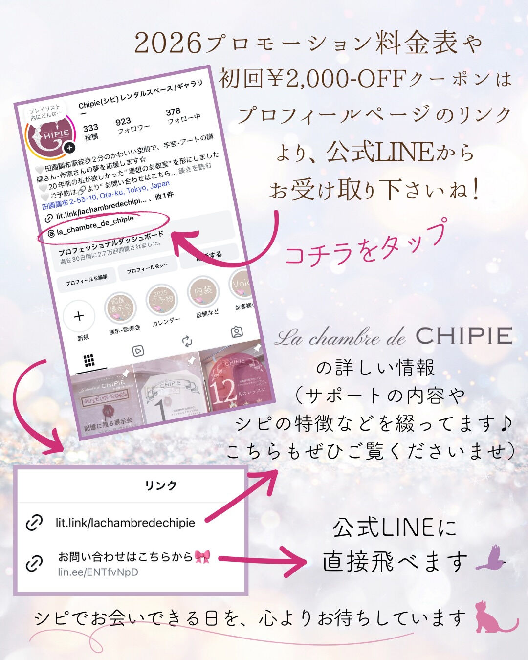~2026年シピで活動してくださる講師さまを募集します~